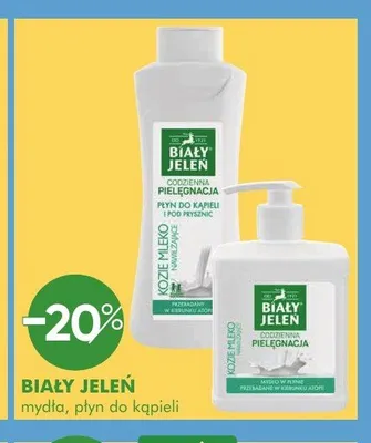 Mydła i płyny do kąpieli Biały Jeleń promocja w Super-Pharm