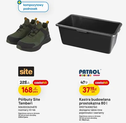 Półbuty Tamberi promocja w Castorama