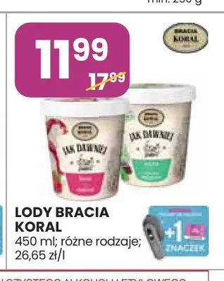 Lody Bracia Koral promocja w Stokrotka