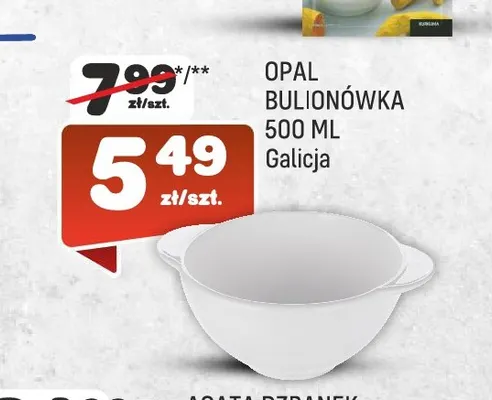 Bulionówka Opal 500 ml Galicja promocja w Społem Praga
