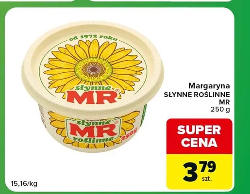 Margaryna Słynne Roślinne MR promocja w Carrefour Express