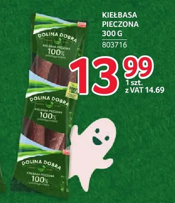 Kiełbasa pieczona Dolina Dobra promocja w Selgros