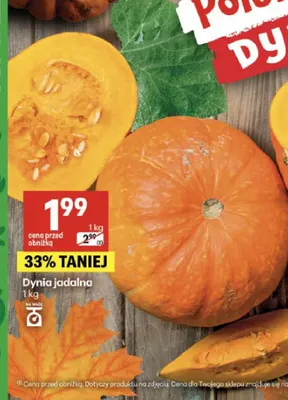 Dynia jadalna promocja w Delikatesy Centrum