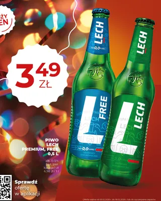 Piwo Lech Premium 0,5 l promocja w Duży Ben