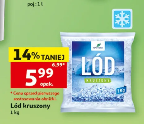 Lód kruszony new One promocja w Auchan