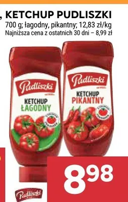 Ketchup, pikantny Pudliszki promocja w Stokrotka