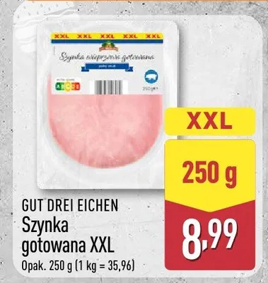 Szynka gotowana XXL  promocja w Aldi