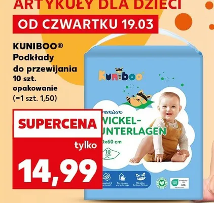 Podkłady do przewijania promocja w Kaufland