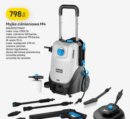 Myjka ciśnieniowa M4 promocja w Castorama