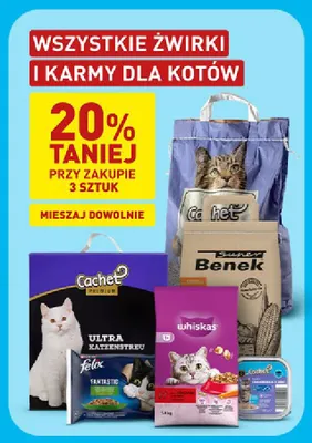 Karma dla kotów Whiskas promocja w Aldi