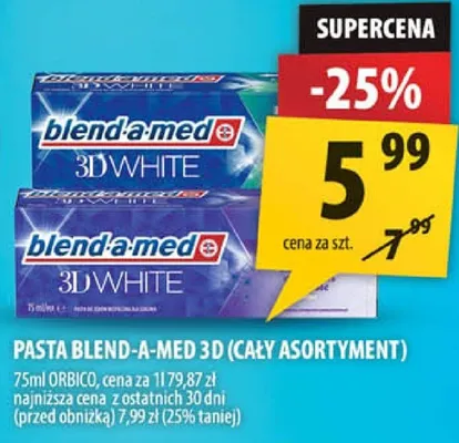 Pasta Blend-a-Med 3D promocja w Arhelan