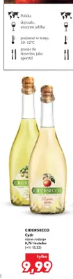 Cydr Cidersecco agrest promocja w Kaufland