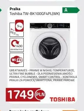 Pralka Toshiba TW-BK100GF4PL(WK) promocja w kakto.pl
