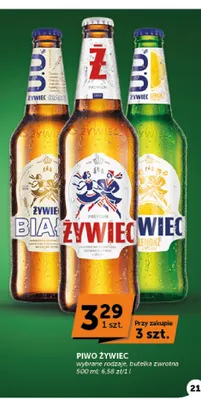 Piwo bezalkoholowe Żywiec Lemonż promocja w Euro Sklep