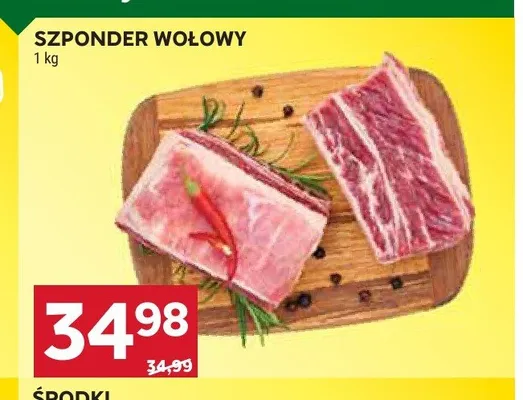 Szponder wołowy promocja w Stokrotka