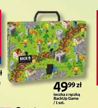 Teczka z rączką BackUp Game promocja w Empik