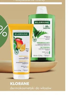 Dermokosmetyki do włosów Klorane promocja w Super-Pharm