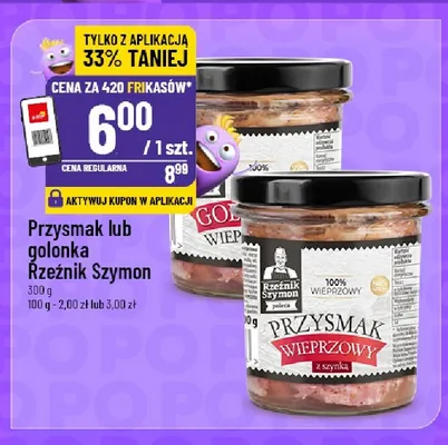 Golonka wieprzowa Rzeźnik Szymon promocja w POLOmarket