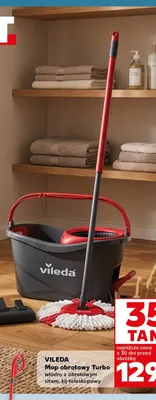 Mop obrotowy Vileda Turbo promocja w Kaufland