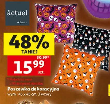 Poszewka dekoracyjna 45x45 cm Actuel promocja w Auchan