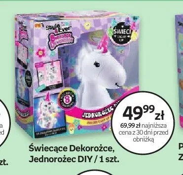 Świecące Dekorożce Jednorożec DIY promocja w Dzień Dziecka