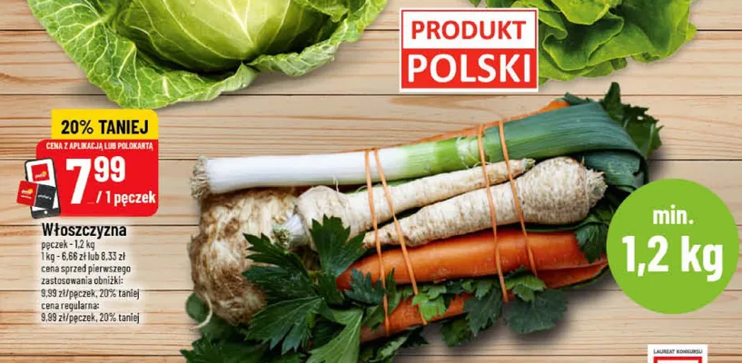 Kapusta młoda promocja w POLOmarket