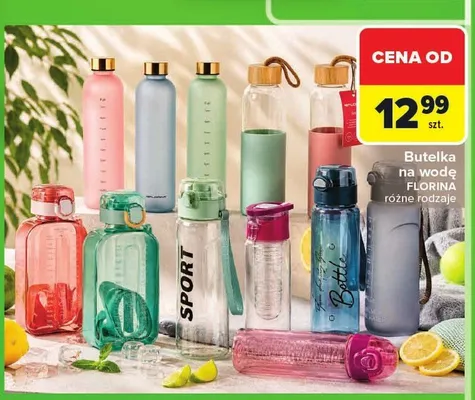 Butelka na wodę FLORINA promocja w Carrefour