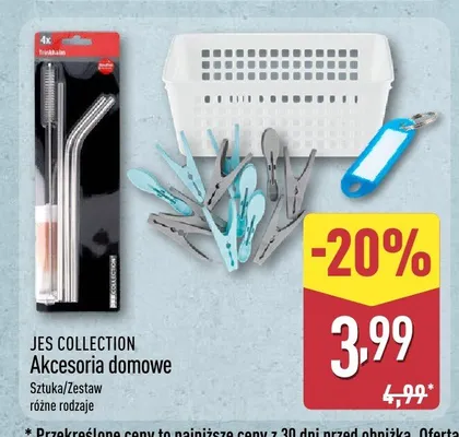 Akcesoria domowe JES COLLECTION promocja w Aldi