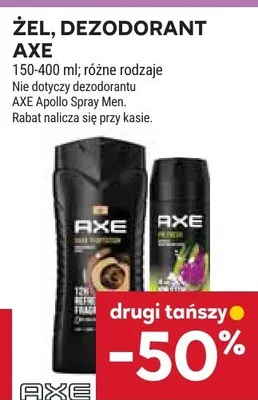 Żel, dezodorant Axe promocja w Stokrotka