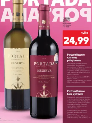 Wino Reserva białe wytrawne promocja w Kaufland