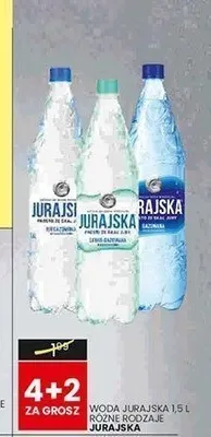 Woda niegazowana Jurajska promocja w Wafelek
