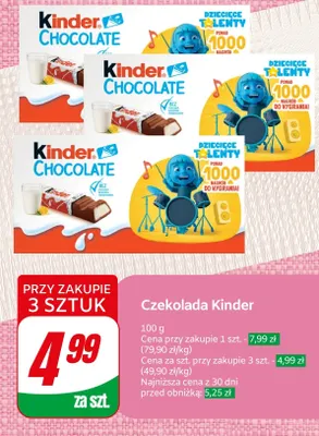 Czekolada Chocolate promocja w Dino