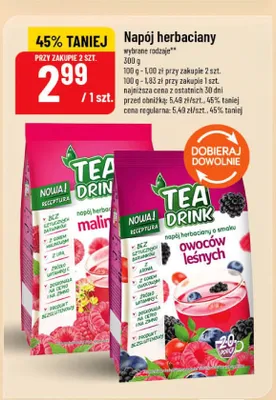 Napój herbaciany Tea Drink owoców leśnych promocja w POLOmarket