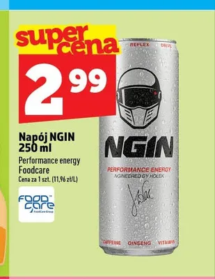 Napój NGIN promocja w TOPAZ