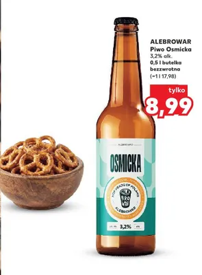 Piwo Alebrowar Osmicka promocja w Kaufland