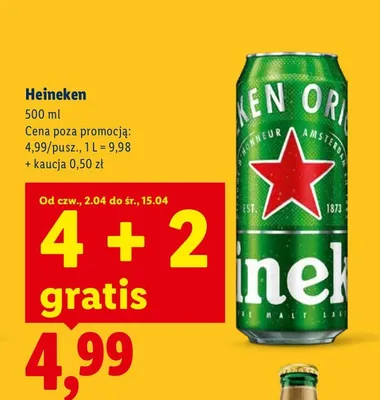 Piwo promocja w Lidl