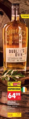 Whiskey Dublin's Own promocja w Biedronka