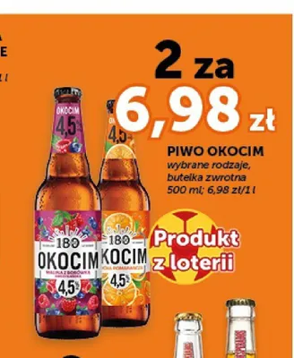 Piwo Okocim Malina z Borówką promocja w ABC