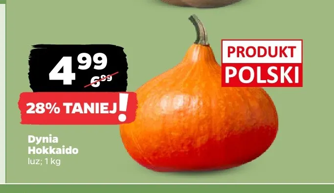 Dynia Hokkaido promocja w Netto