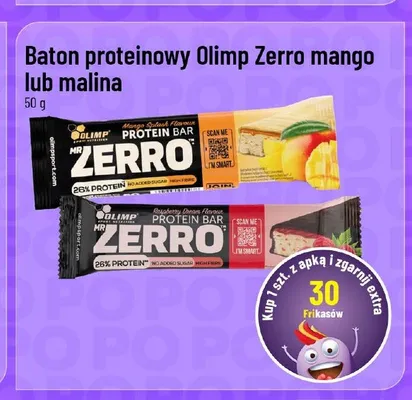 Baton proteinowy Olimp Mr. Zerro malina promocja w POLOmarket