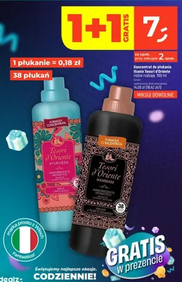 Koncentrat do płukania tkanin Tesori d'Oriente różne rodzaje promocja w Dealz