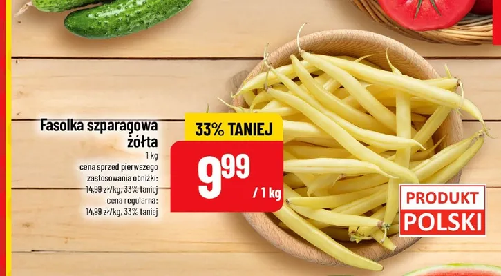 Fasolka szparagowa All seasons promocja w POLOmarket