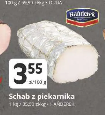 Schab z piekarnika Hańderek promocja w Marketvita