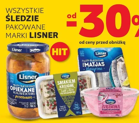 Śledzie pakowane wszystkie rodzaje promocja w Kaufland