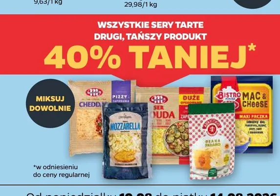 Ser tarty Grana Padano promocja w Netto