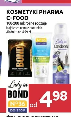 Woda po goleniu Bond Retro promocja w Stokrotka