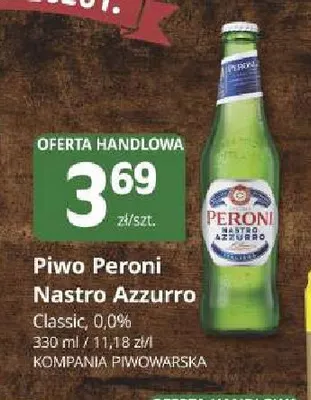 Piwo Peroni Nastro Azzurro Classic promocja w Marketvita