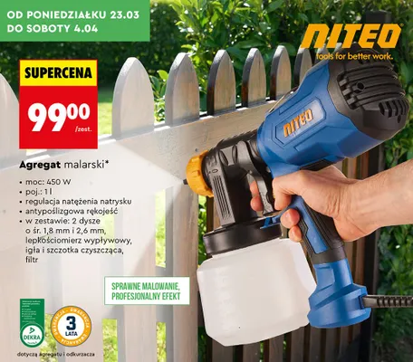 Agregat malarski promocja w Biedronka