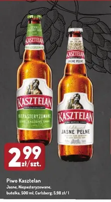Piwo Kasztelan Niepasteryzowane promocja w Avita