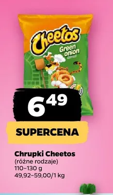Chrupki Cheetos Green Onion promocja w Netto